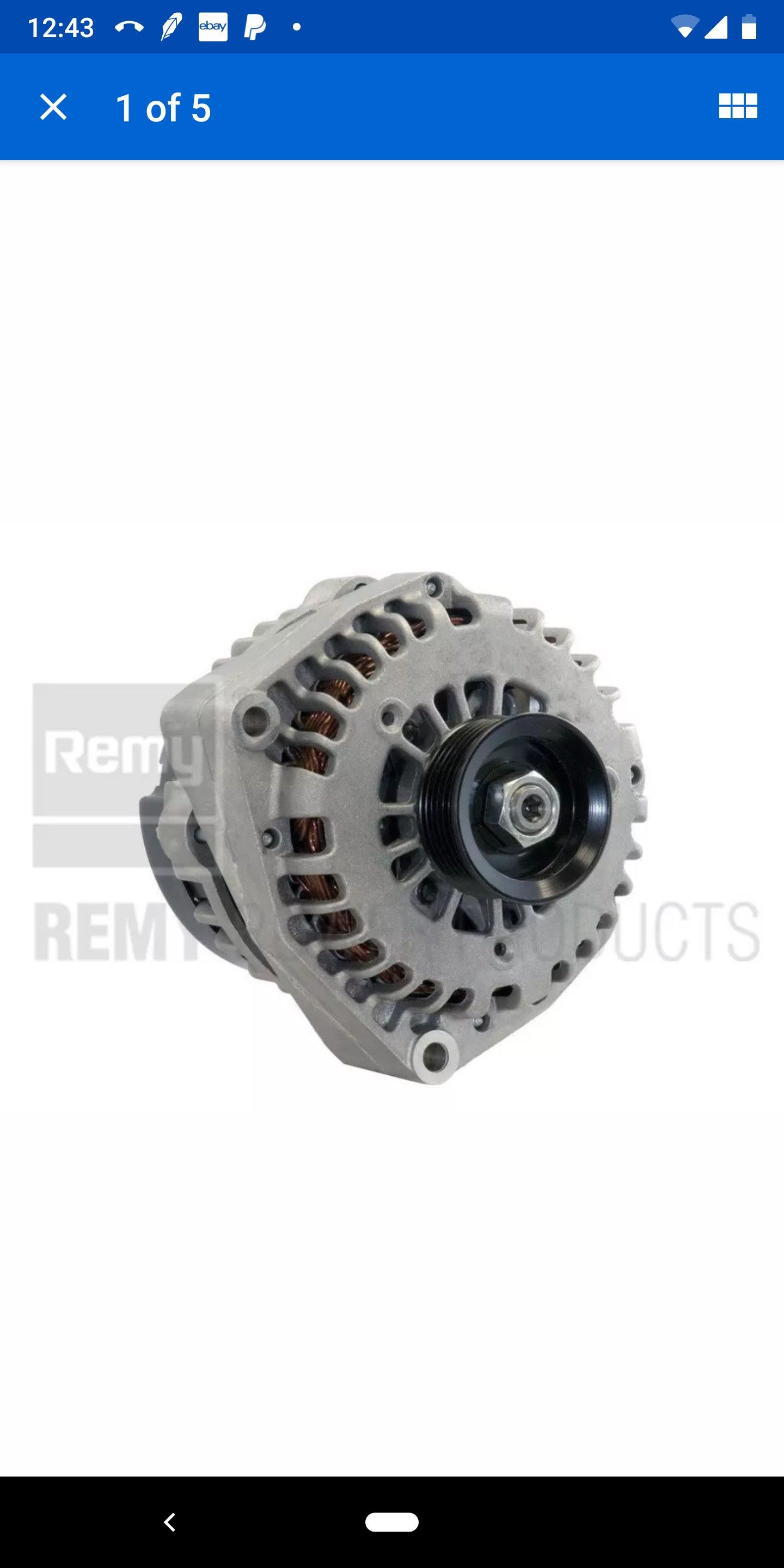 Remy Car Alternator Fit Most Cars from 2007-2014 Brand New