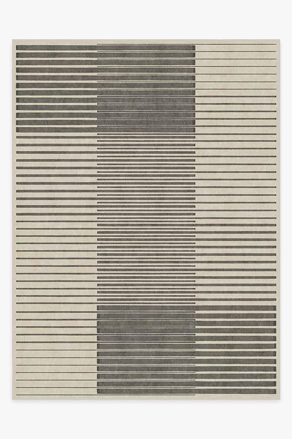 Gradasi Grey Ruggable Washable Rug 9x12