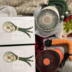 bendable portable fans