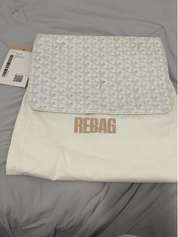 Goyard senat zip pouch coated canvas MM
