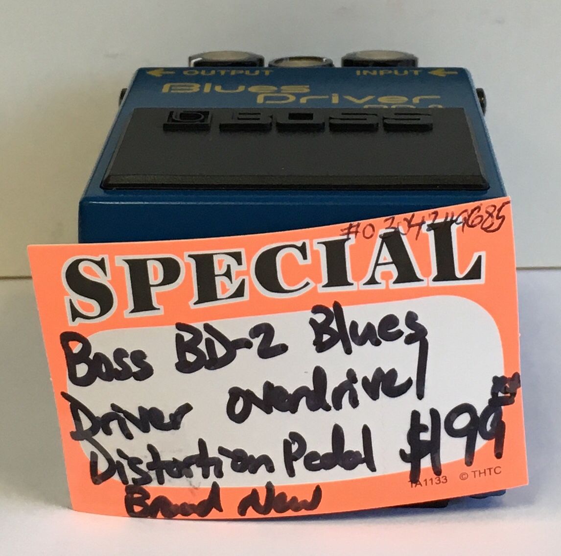 Boss BD-2 Blues Driver Overdrive/ Distortion Pedal Brand New