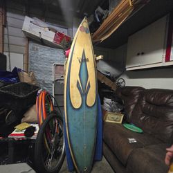 Vintage Surf Boards Al Merrmick And Louie Martin 