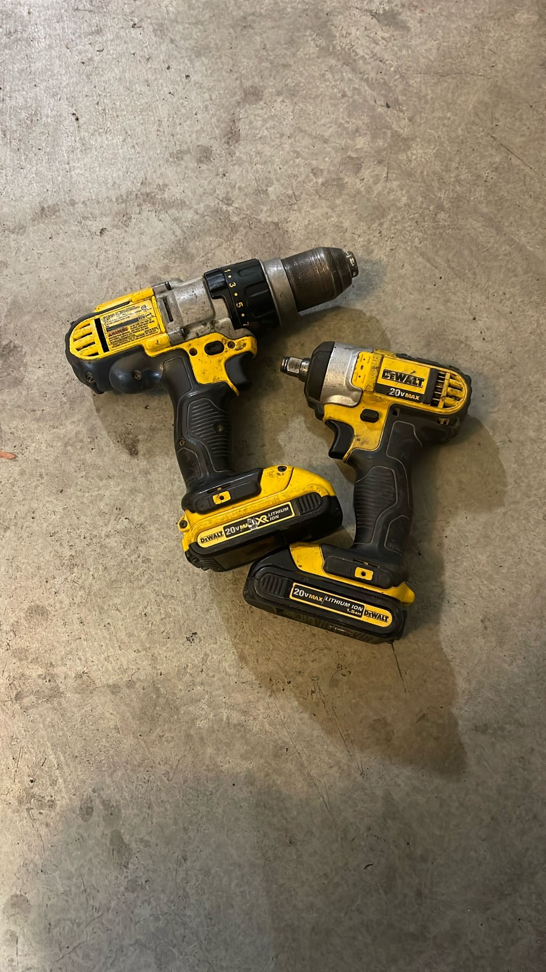 Dewalt 1/2 Impact And Drill