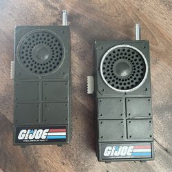 1982 Nasta G.I. Joe Walkie Talkies Model 30007 - Fully Functional And Working