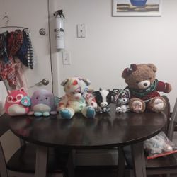 6 Collectors Stuffed Animals 
