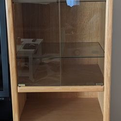 FREE 2 solid wood  Entertainment storage