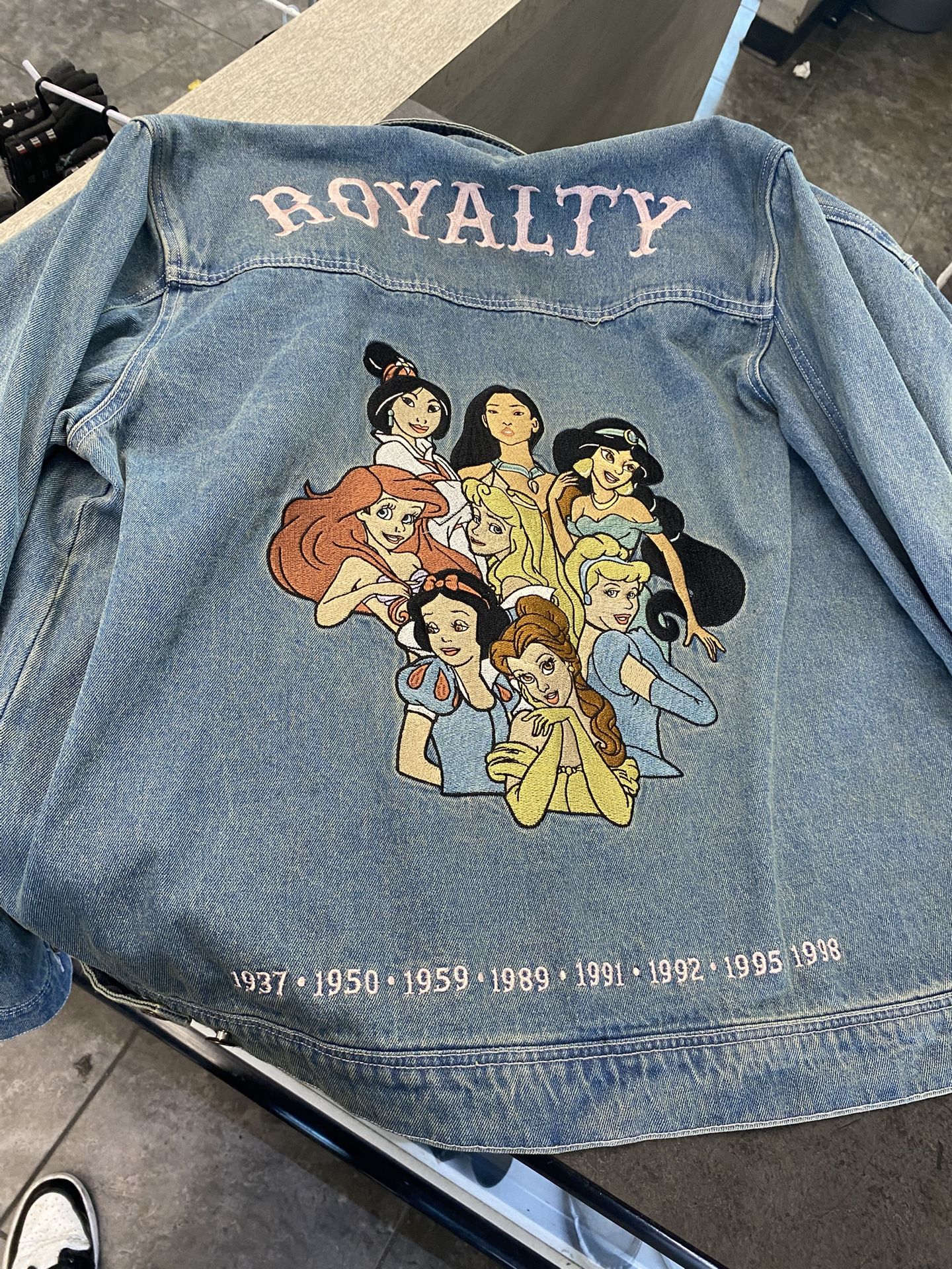 Disney CAKEWORTHY ROYALTY JEAN JACKET