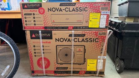Brand new in the box one ton mini splits *R410A *