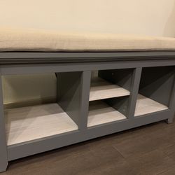 Threshold Carson Entryway Bench - Gray