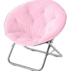 Light Pink Saucer Chair