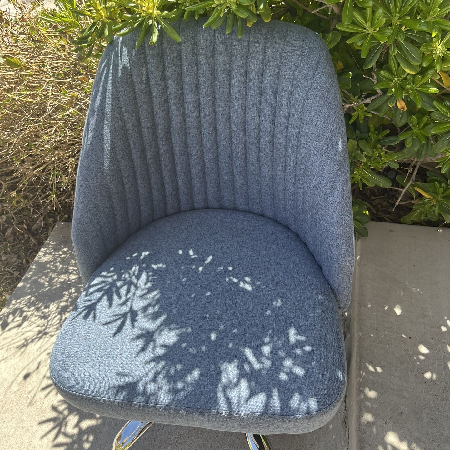Smug Office Vanity Chair,Blue.