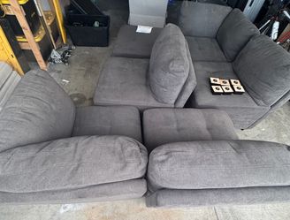 6- piece sectional modular
