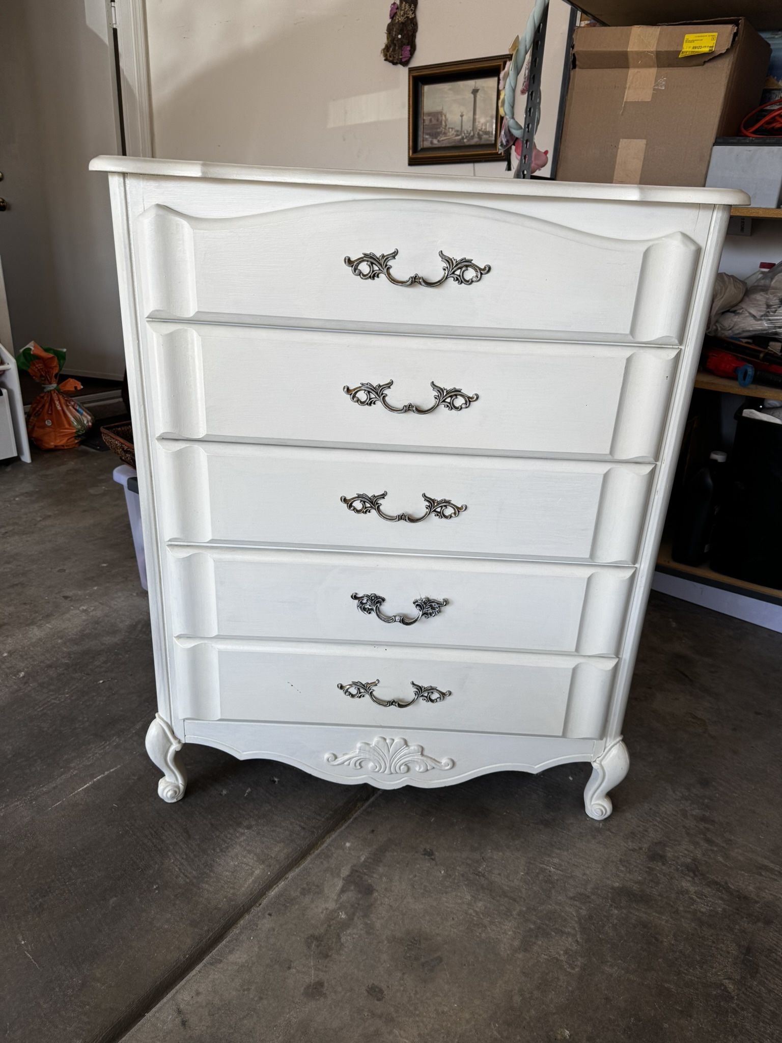 White Dresser