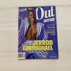 Out Jerrod Carmichael “Comiedian of The Year” Issue  November/December Magazine