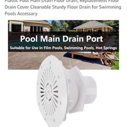 Plastic Pool Main Drain