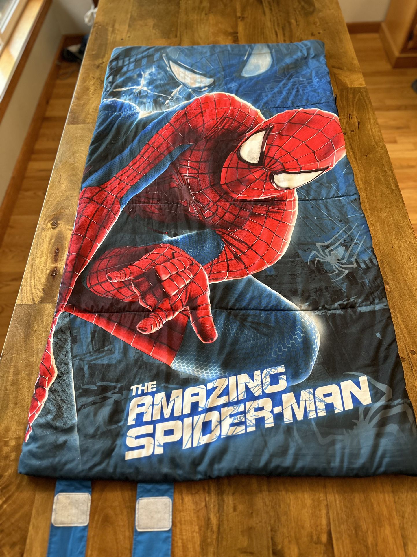 Marvel Spider-Man Kids Sleeping Bag, 51x28 