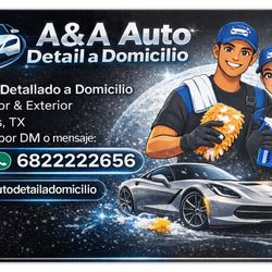 Detail a domicilio  30$