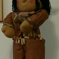 24 Inch Tall Indian Doll...$25
