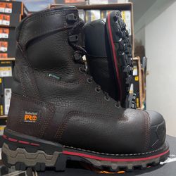 WORK BOOTS // TIMBERLAND PRO // BOONDOCK// WATERPROOF //COMPOSITE TOE//1000g Insulated // 