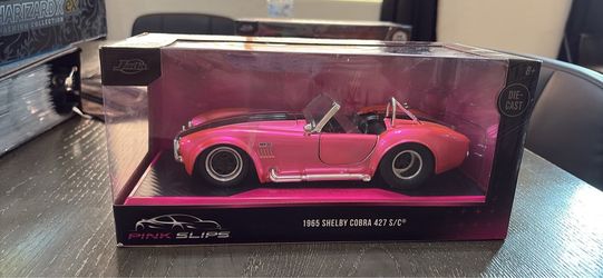 Jada pink slip 1965 Shelby cobra 427 s/c die cast model car brand new