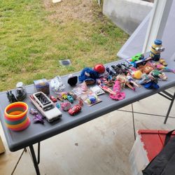 Mixed Lot Of 140 Toys