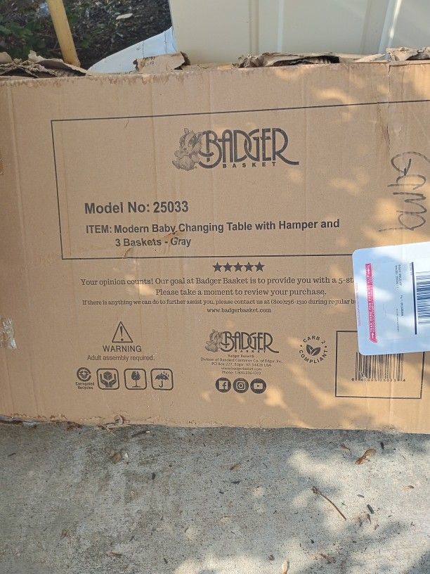 Brand New Changing Table