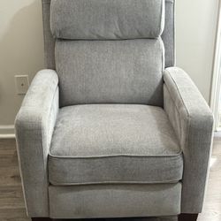 Arlie Fabric Pushback Recliner (Like New)