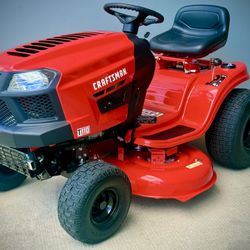 Brand new Craftsman T110 42-in 17.5 -HP Single cylinder Gas Riding lawn mower. 