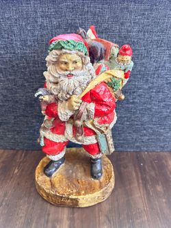 Old Santa Claus Figurine