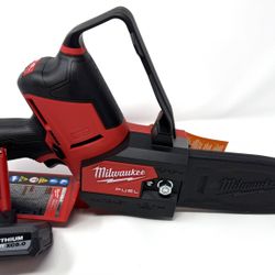 Milwaukee 2527-20 M12 FUEL HATCHET 6" Brushless Pruning Saw + 5ah HIGH OUTPUT
