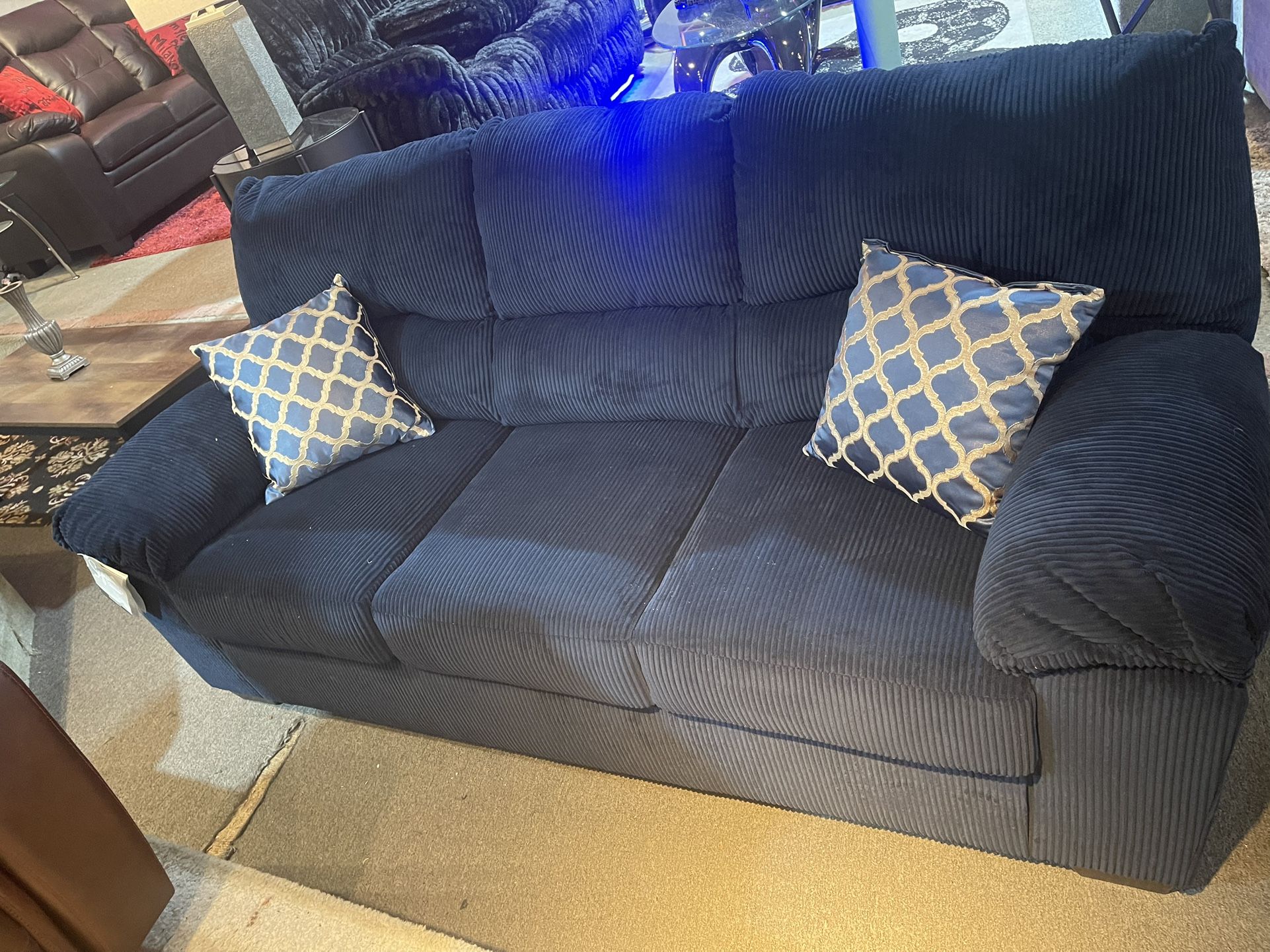 Ashley Sofa On Sale! Soft Corduroy Material!