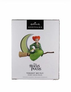 Hallmark Disney Halloween Hocus Pocus Tonight We Fly Christmas Ornament New