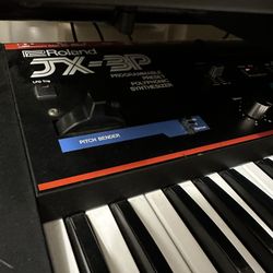 Roland JX3P Vintage Analog Synthesizer (1983) 61-Key Programmable Preset Polyphonic Synth