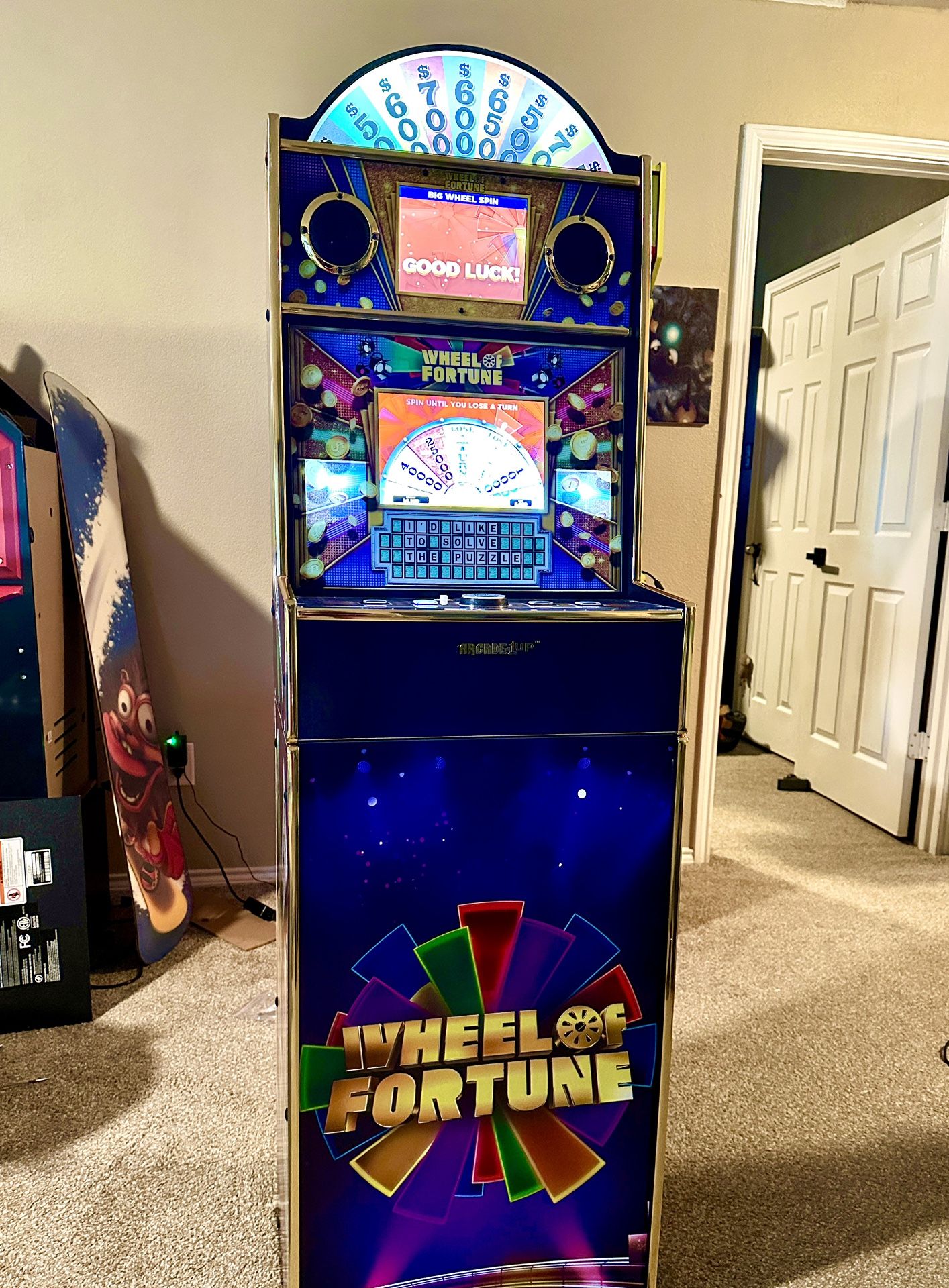 Wheel of Fortune Arcade1Up Casinocade (Slot Machine)