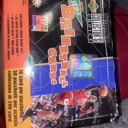 International 1996 upper deck sealed and some Michael Jordan 96-97 vintage cards