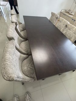 Z gallerie dining tables and chairs