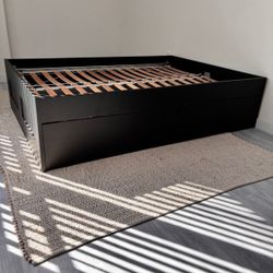 Full Size Bedframe With Storage 
