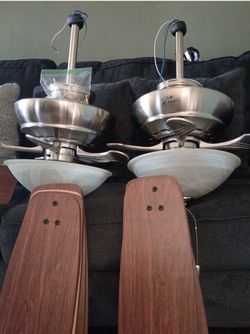 Ceiling Fans with Light Kit – Set of 2