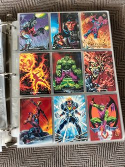 Marvel cards from the 90s