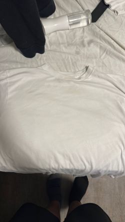White T-Shirt Bundle Men’s Size Assorted Brands (5 Shirts) , All Large
