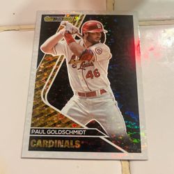 Shiny rainbow and golden card