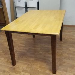 60 X 42 Or 60 X 60 Counter Height Table