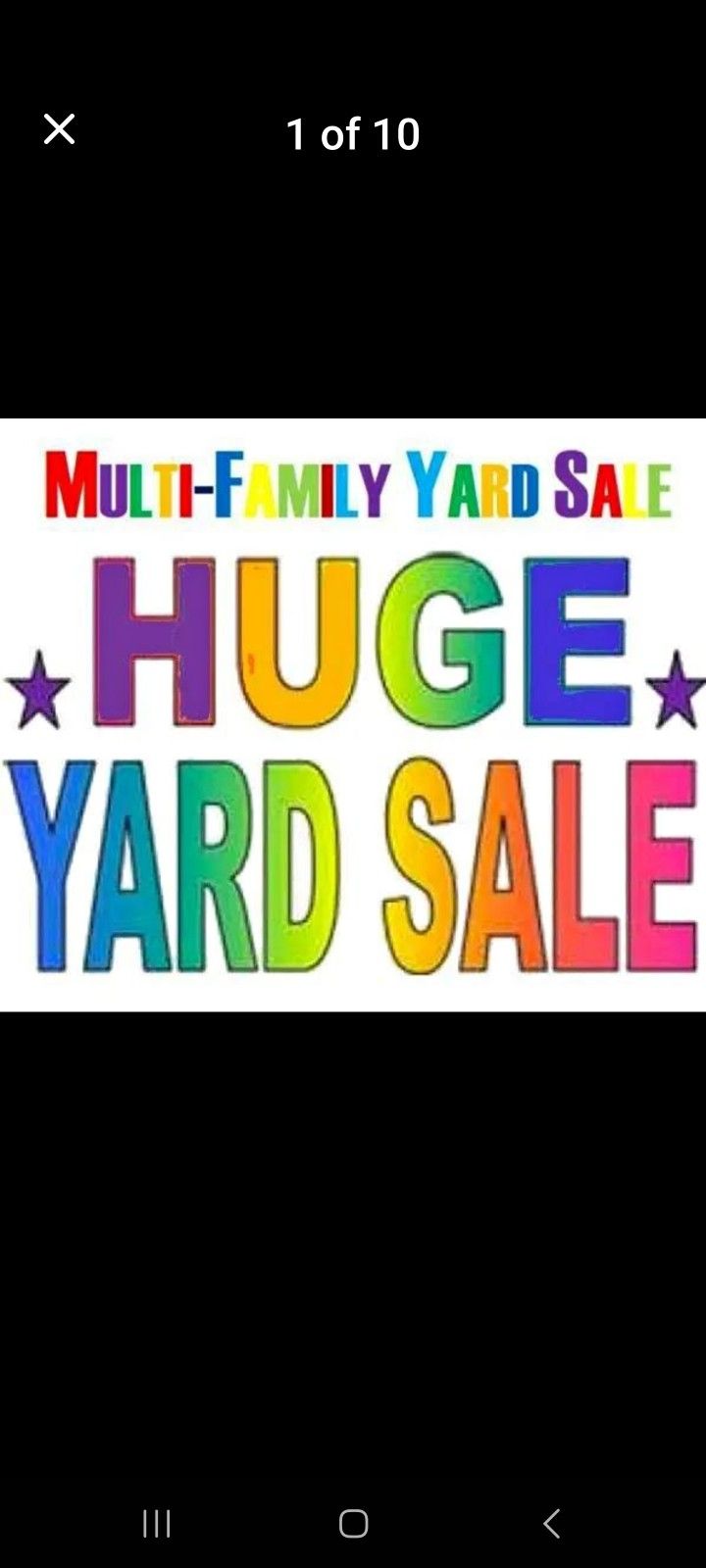 YARD SALE SATURDAY JULY 5