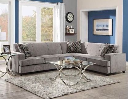 Brand New Grey Sectional Sleeper