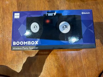 Kids Shoes And Boombox