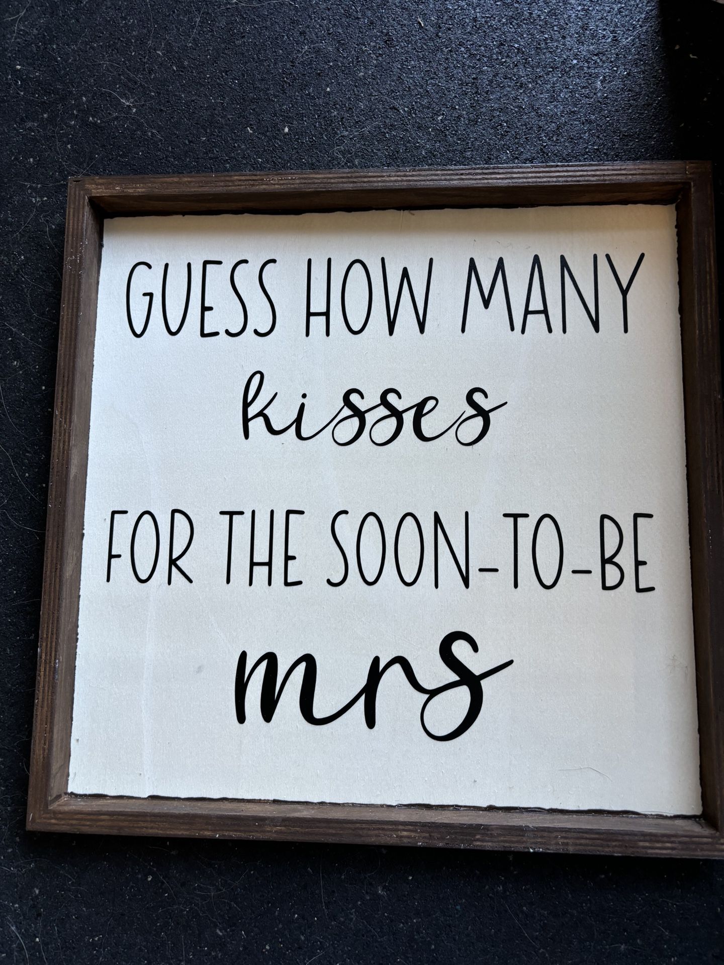Bridal Shower Sign