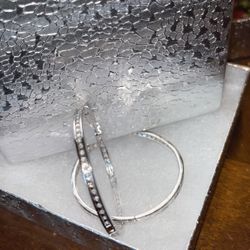 925 Silver Hoops