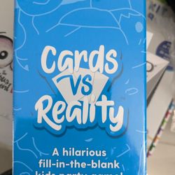 Cards Vs Reality Group Game 