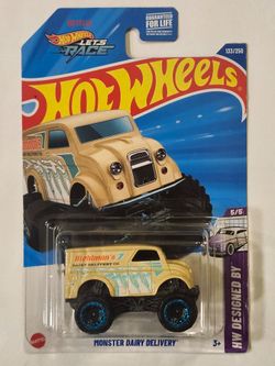 HOT WHEELS. DESIGNED BY. MONSTER DAIRY DELIVERY