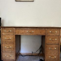 Children's Oak Desk